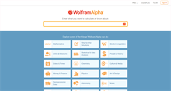 Desktop Screenshot of m.wolframalpha.com