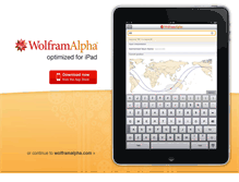 Tablet Screenshot of preview.wolframalpha.com